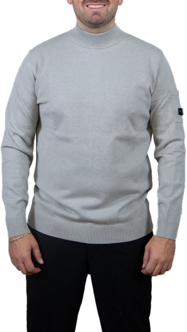 Quotrell Cannes Knitted Sweater Grijs