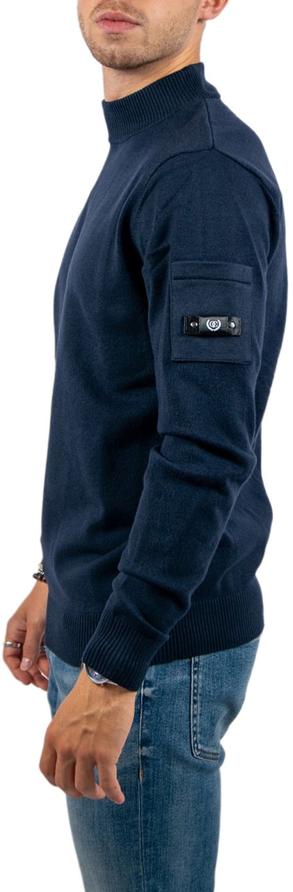 Quotrell Cannes Knitted Sweater Blauw