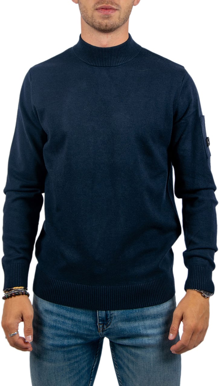 Quotrell Cannes Knitted Sweater Blauw