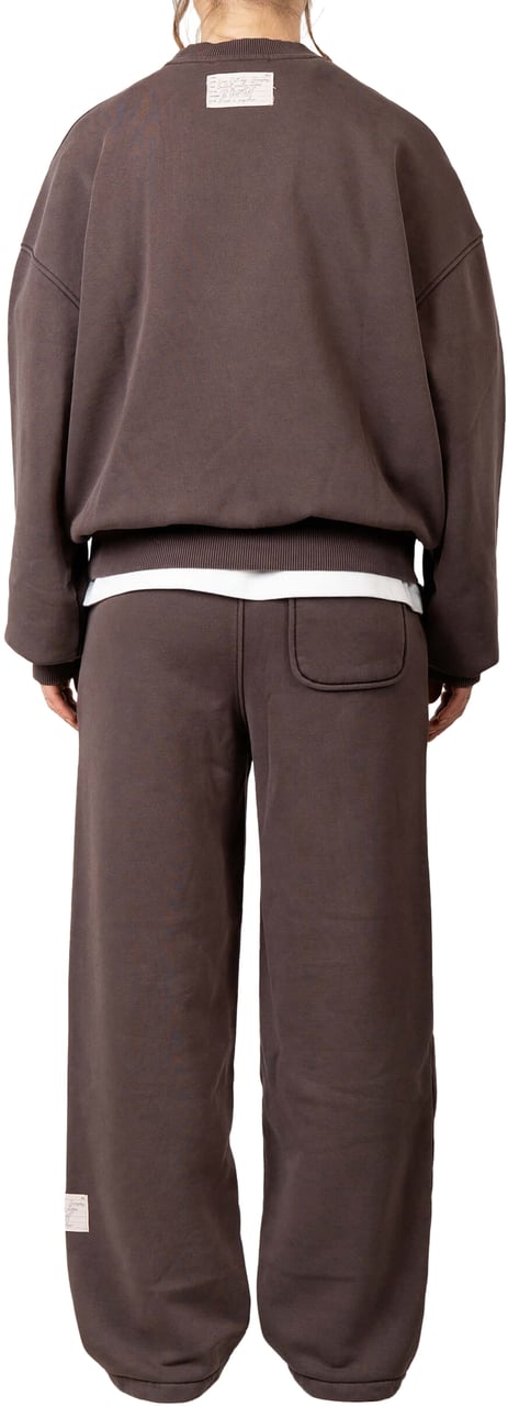 Quotrell Blank Crewneck | Washed Brown Bruin