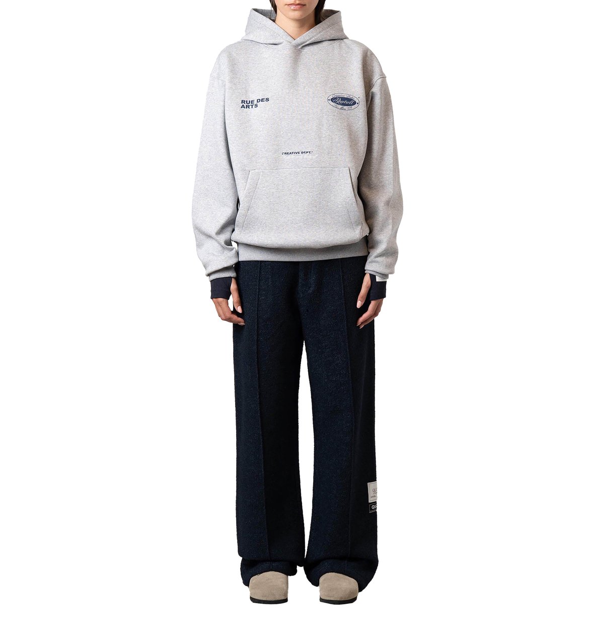 Quotrell La Mere Hoodie Grijs