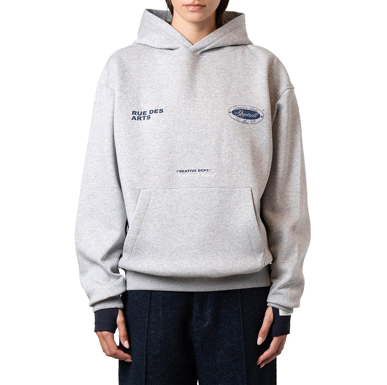 Quotrell La Mere Hoodie Grijs