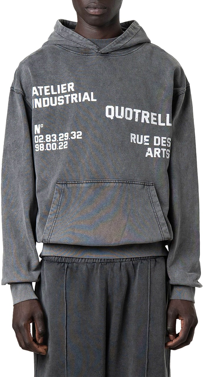 Quotrell Industrial Hoodie Grijs