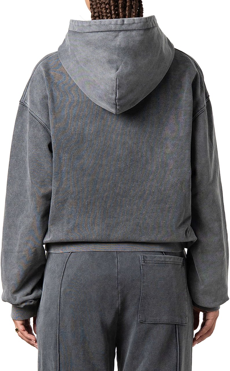 Quotrell Industrial Hoodie | Acid Grey/white Grijs