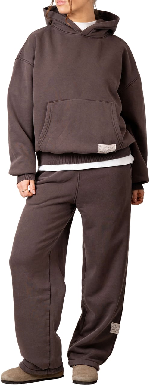 Quotrell Blank Hoodie | Washed Brown Bruin