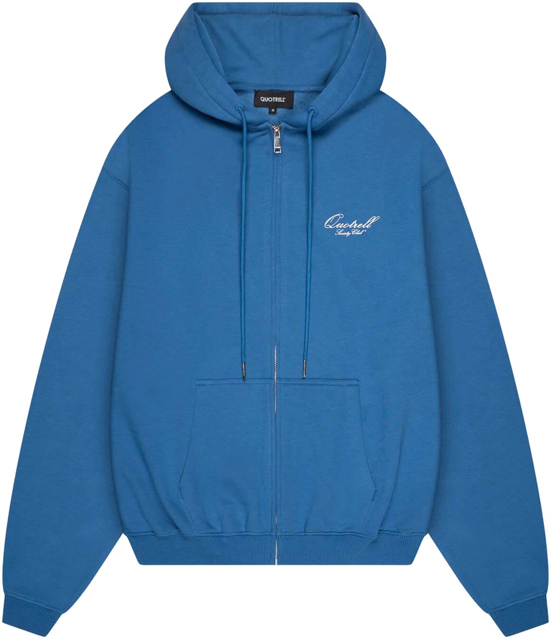 Quotrell Creators Zip Hoodie | Cobalt/white Blauw