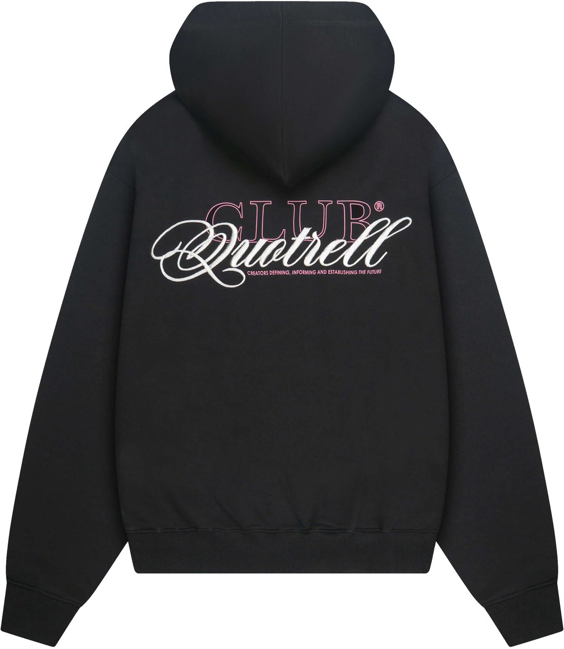 Quotrell Futura Hoodie | Black/white Zwart