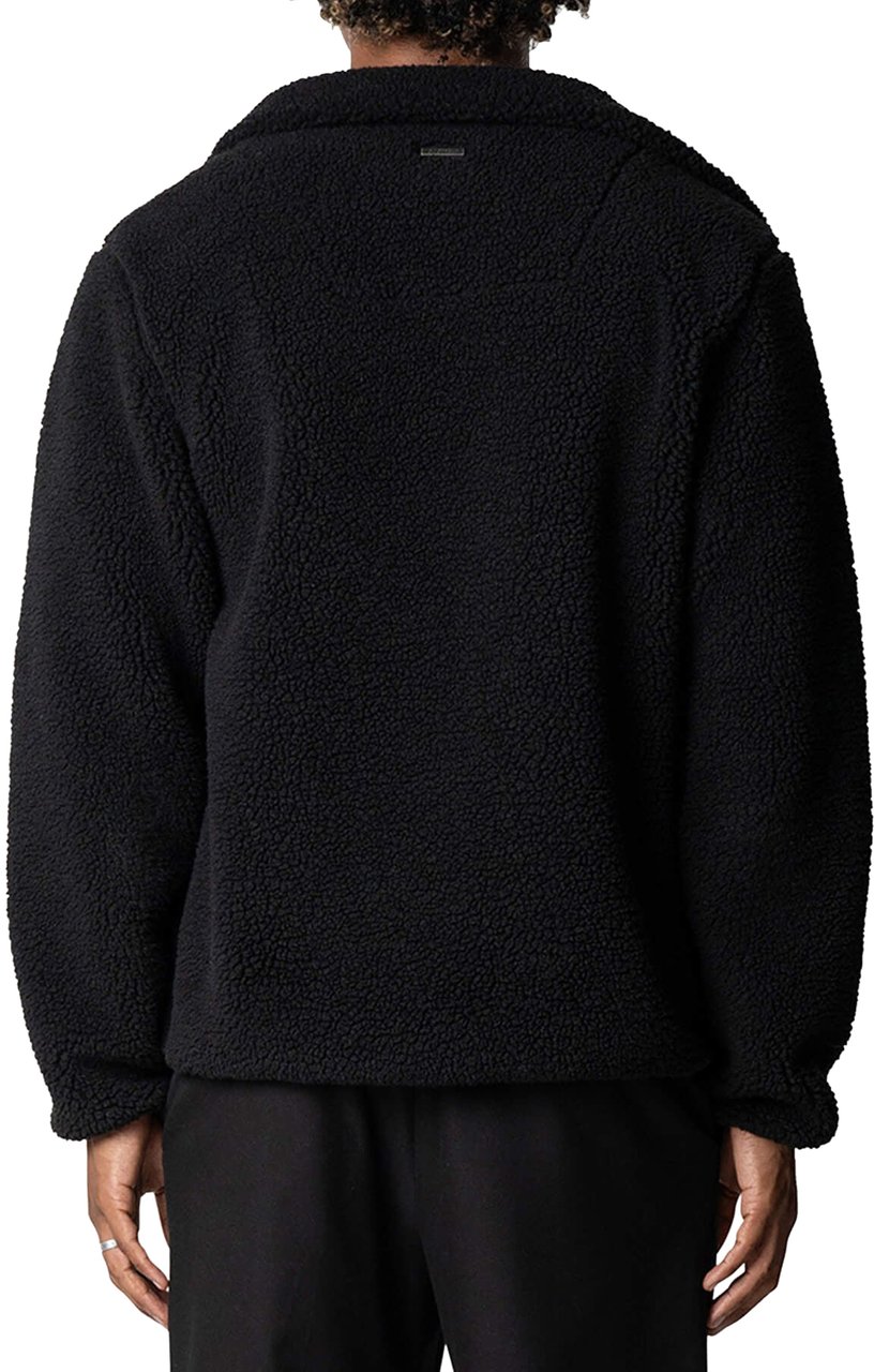 Quotrell Montagne Zip Jacket | Black/black Zwart