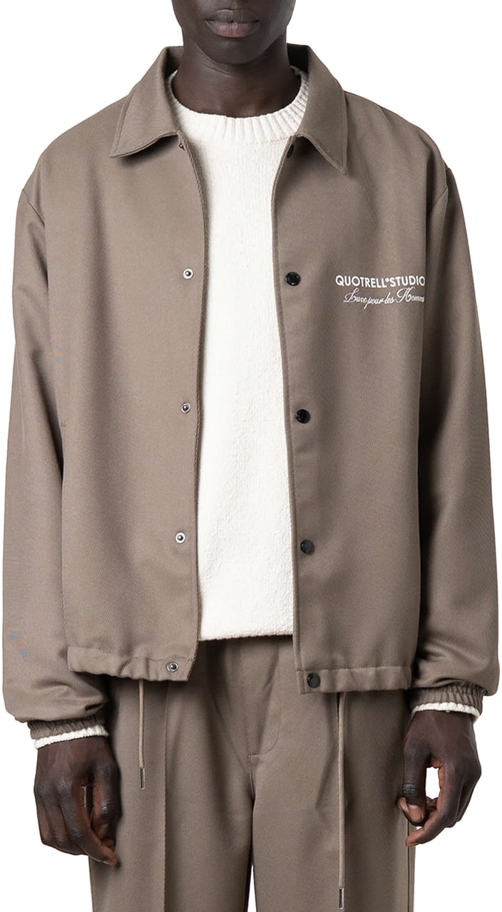 Quotrell Studios Jacket | Taupe Taupe
