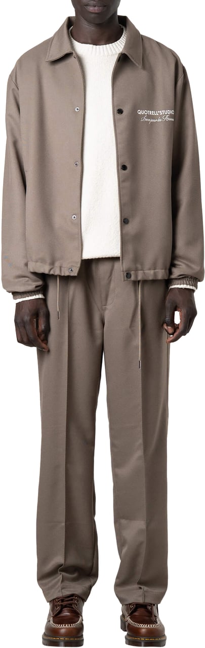 Quotrell Studios Jacket | Taupe Taupe