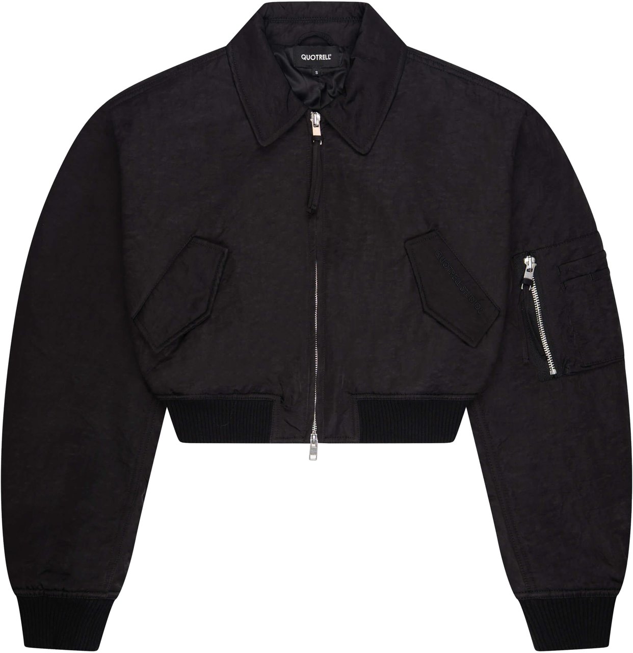 Quotrell Freya Bomber | Black Zwart