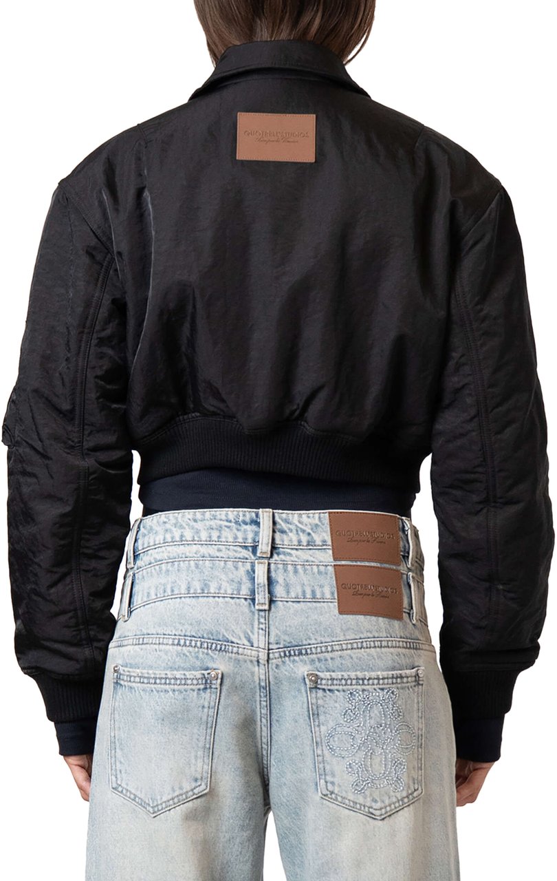 Quotrell Freya Bomber | Black Zwart