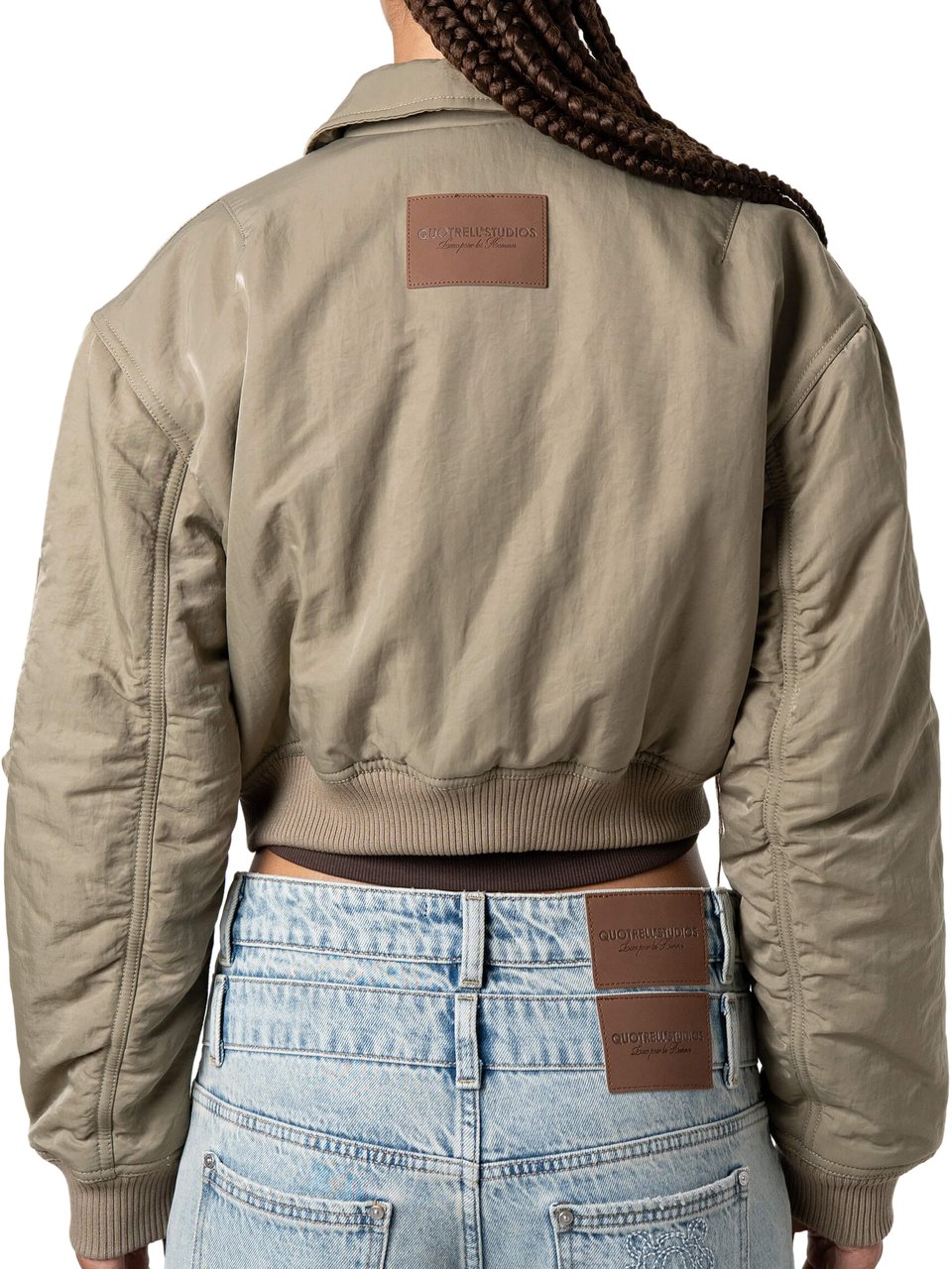 Quotrell Freya Bomber | Khaki Groen