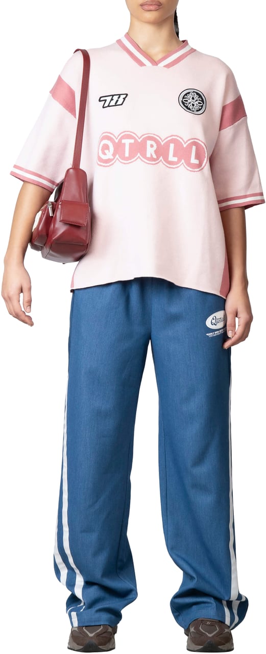 Quotrell Suki Pants | Light Blue Blauw