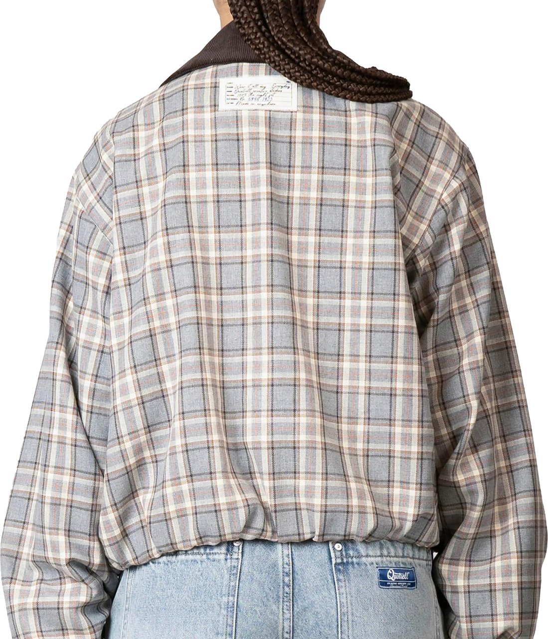 Quotrell Indie Jacket | Plaid/brown Divers