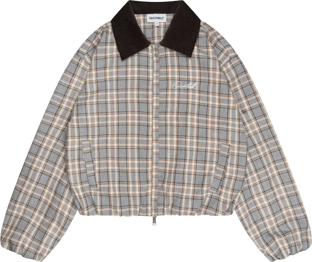 Quotrell Indie Jacket | Plaid/brown Divers