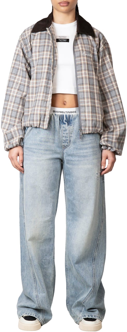 Quotrell Indie Jacket | Plaid/brown Divers