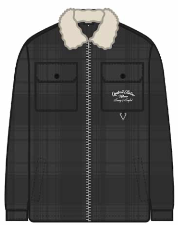 Quotrell Lugano Overshirt | Black/white Zwart