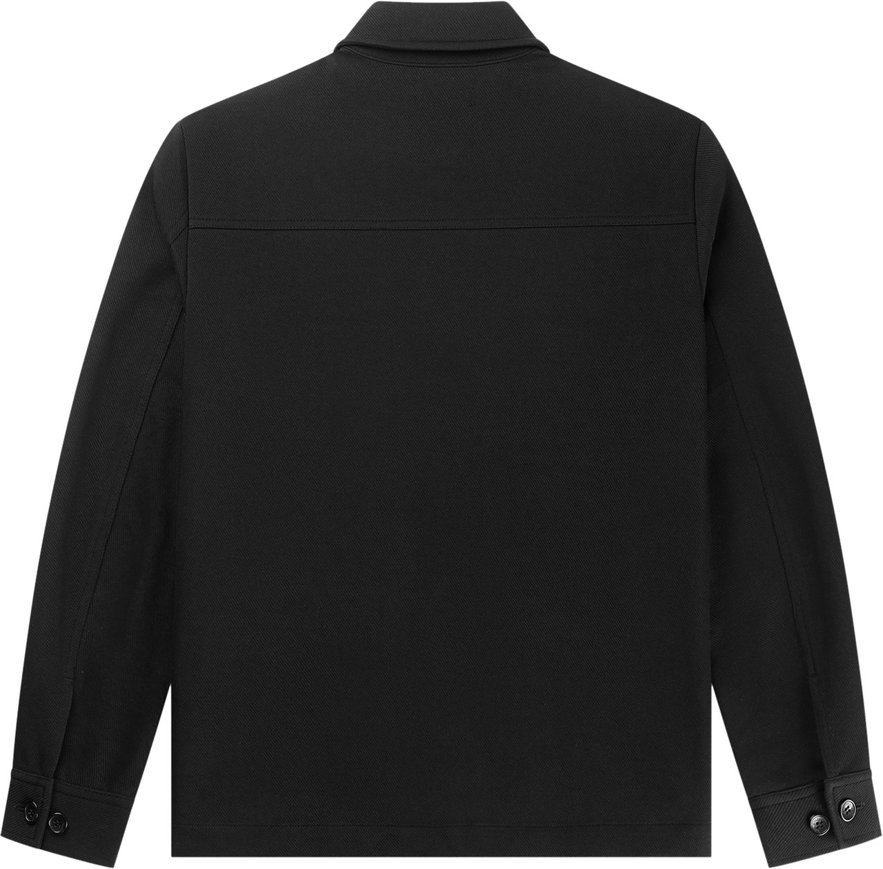 Quotrell Surrey Overshirt | Black Zwart