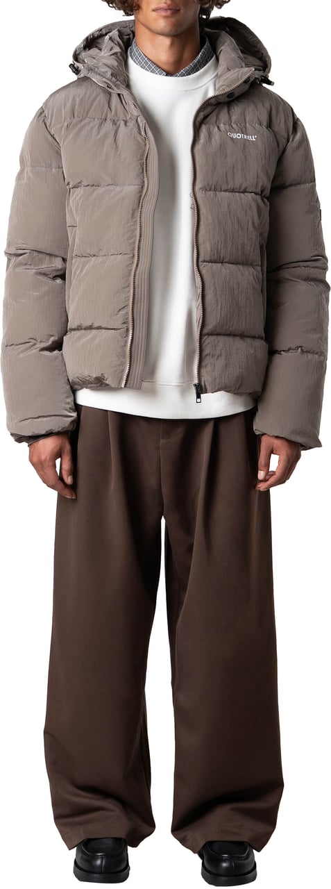 Quotrell Patriot Jacket | Taupe Taupe