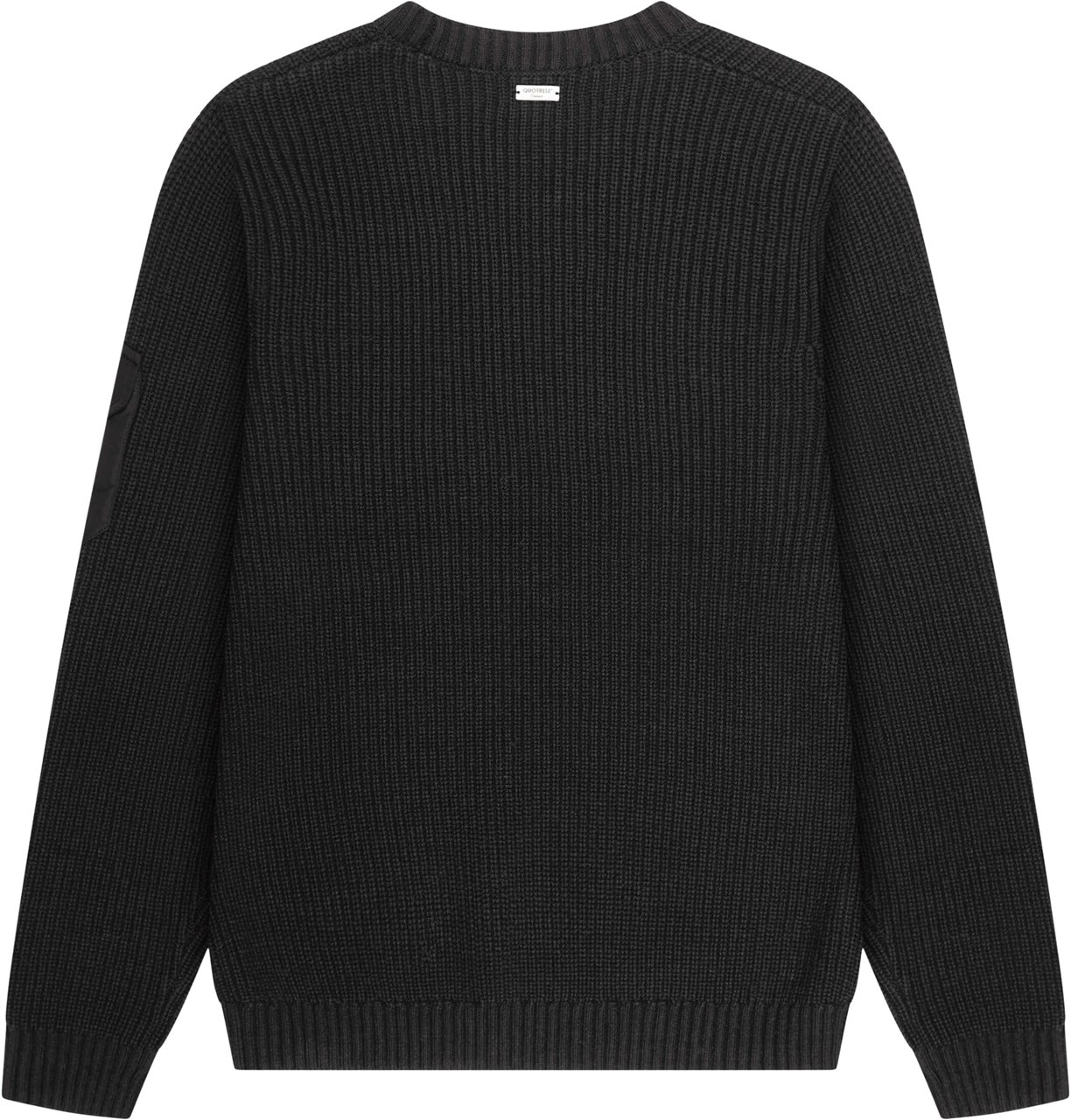 Quotrell Falcon Knitted Sweater | Black Zwart