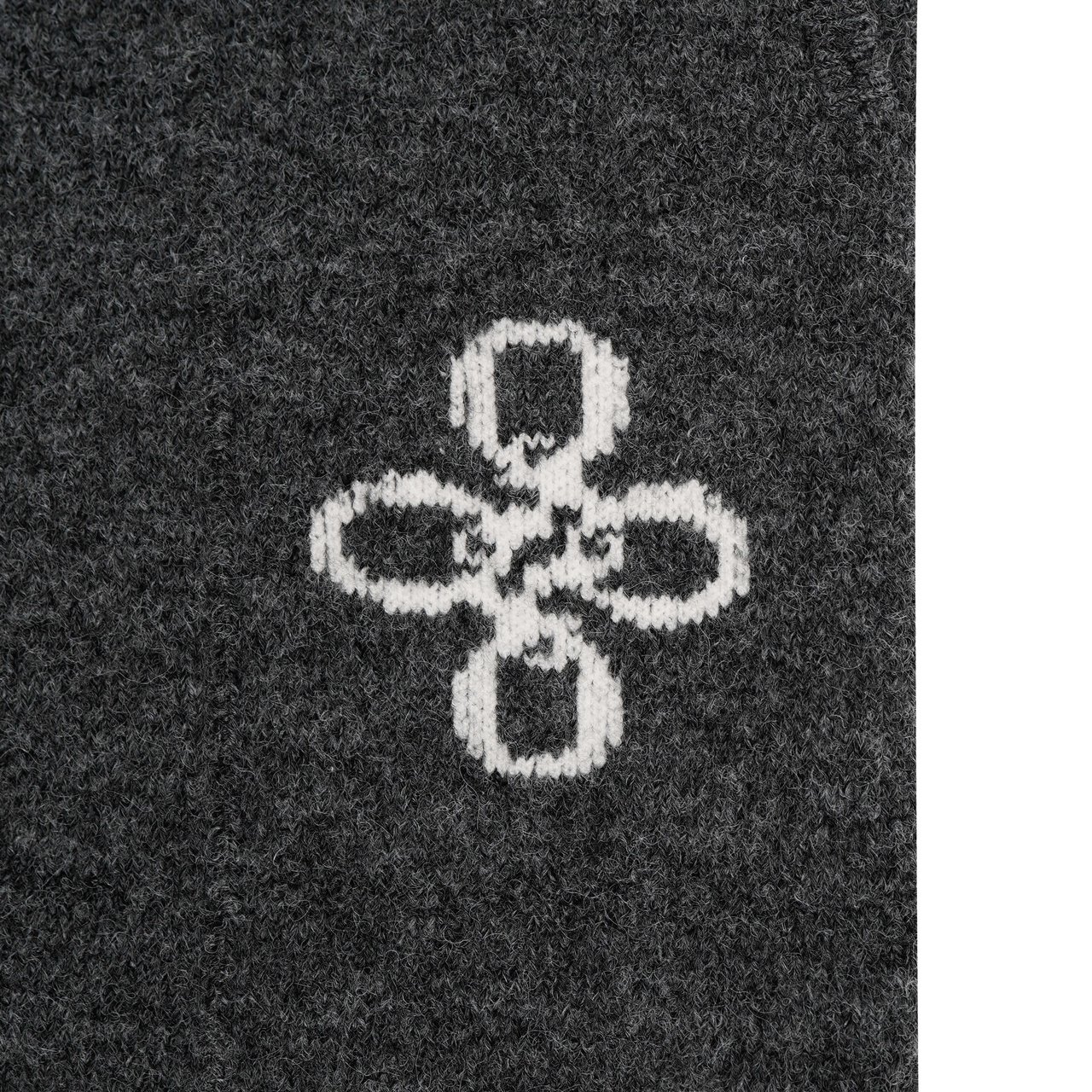 Quotrell Calvin Knitted Pants | Grey Melee Grijs