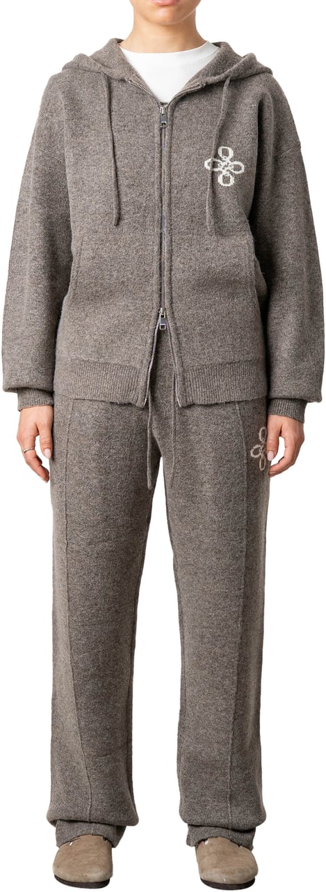 Quotrell Calvin Knitted Pants | Taupe Taupe