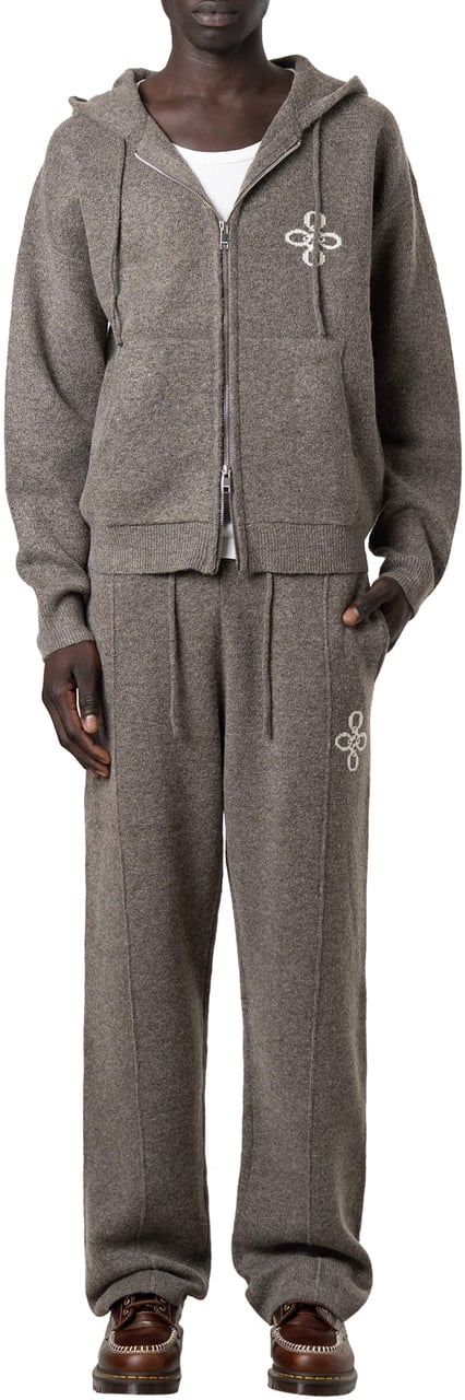 Quotrell Calvin Knitted Pants | Taupe Taupe