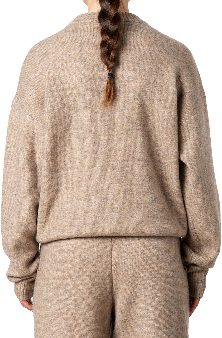 Quotrell Elan Knitted Sweater | Light Beige Melee Beige