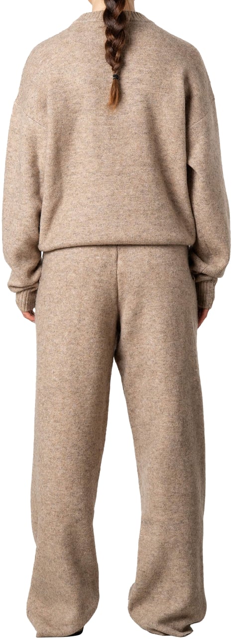 Quotrell Elan Knitted Sweater | Light Beige Melee Beige