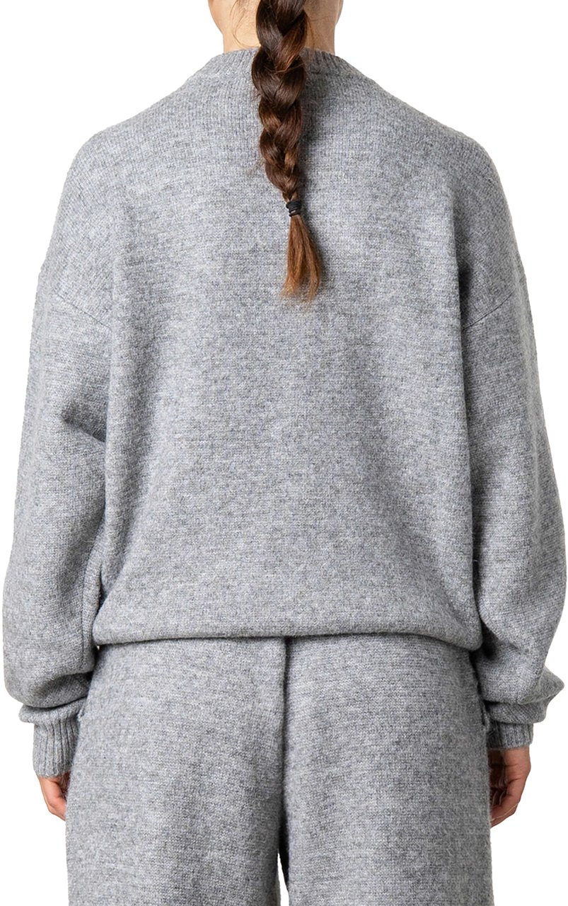 Quotrell Elan Knitted Sweater | Light Grey Melee Grijs