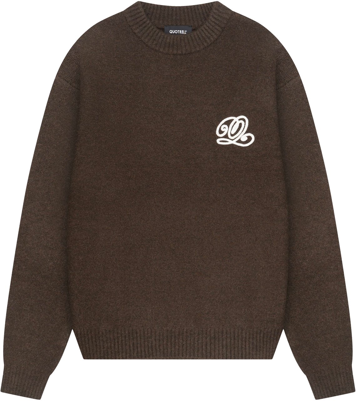 Quotrell Elan Knitted Sweater | Brown Bruin