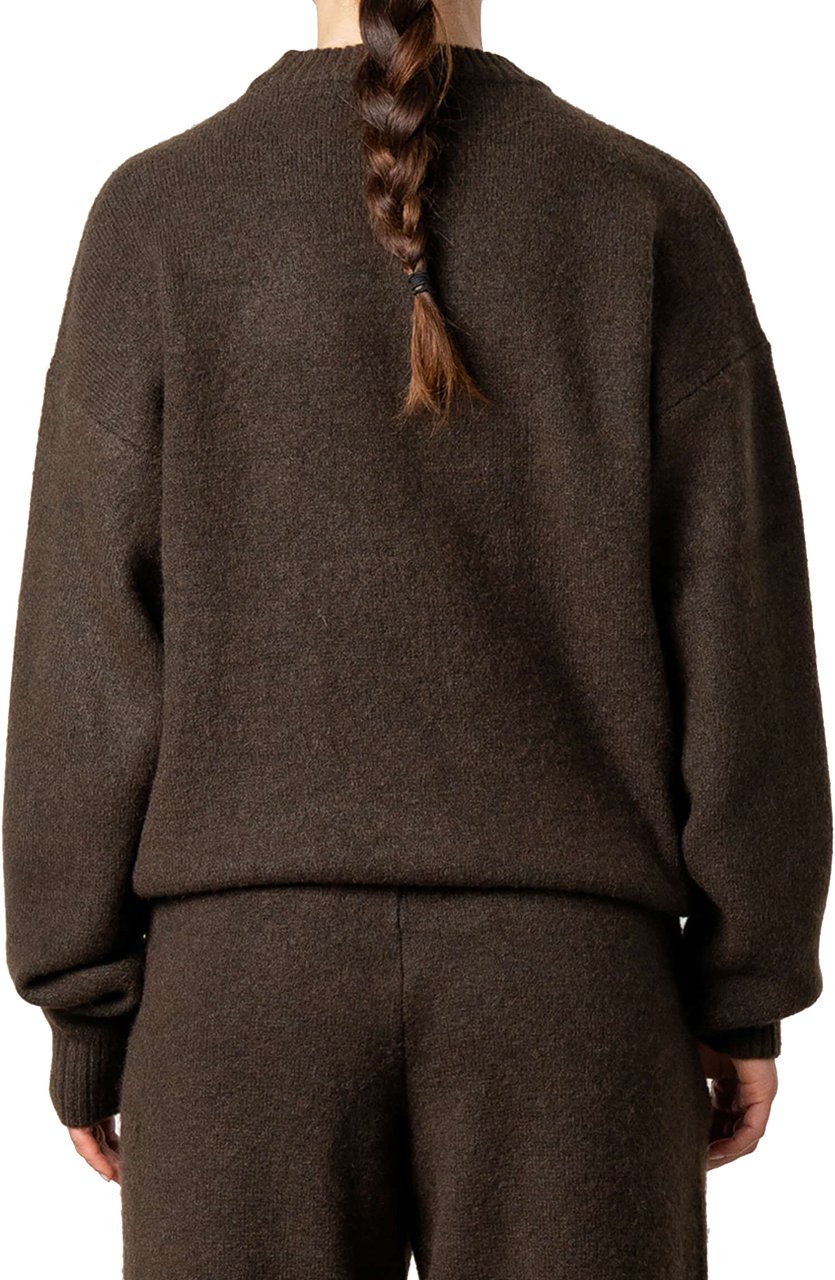 Quotrell Elan Knitted Sweater | Brown Bruin