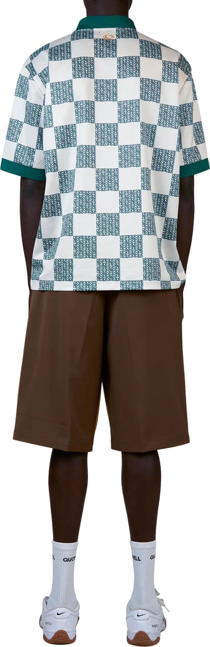 Quotrell Jayden Jersey | Petrol/off White Groen