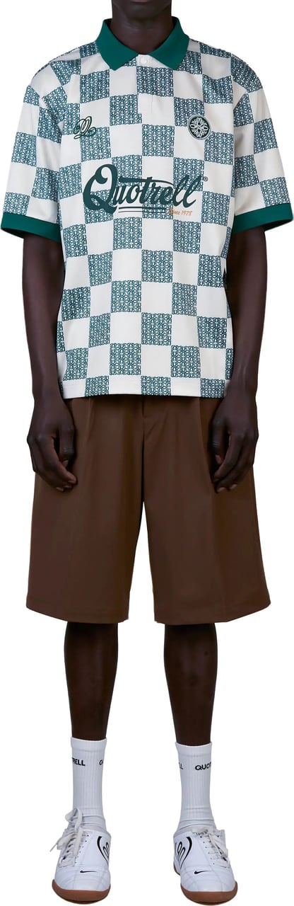Quotrell Jayden Jersey | Petrol/off White Groen