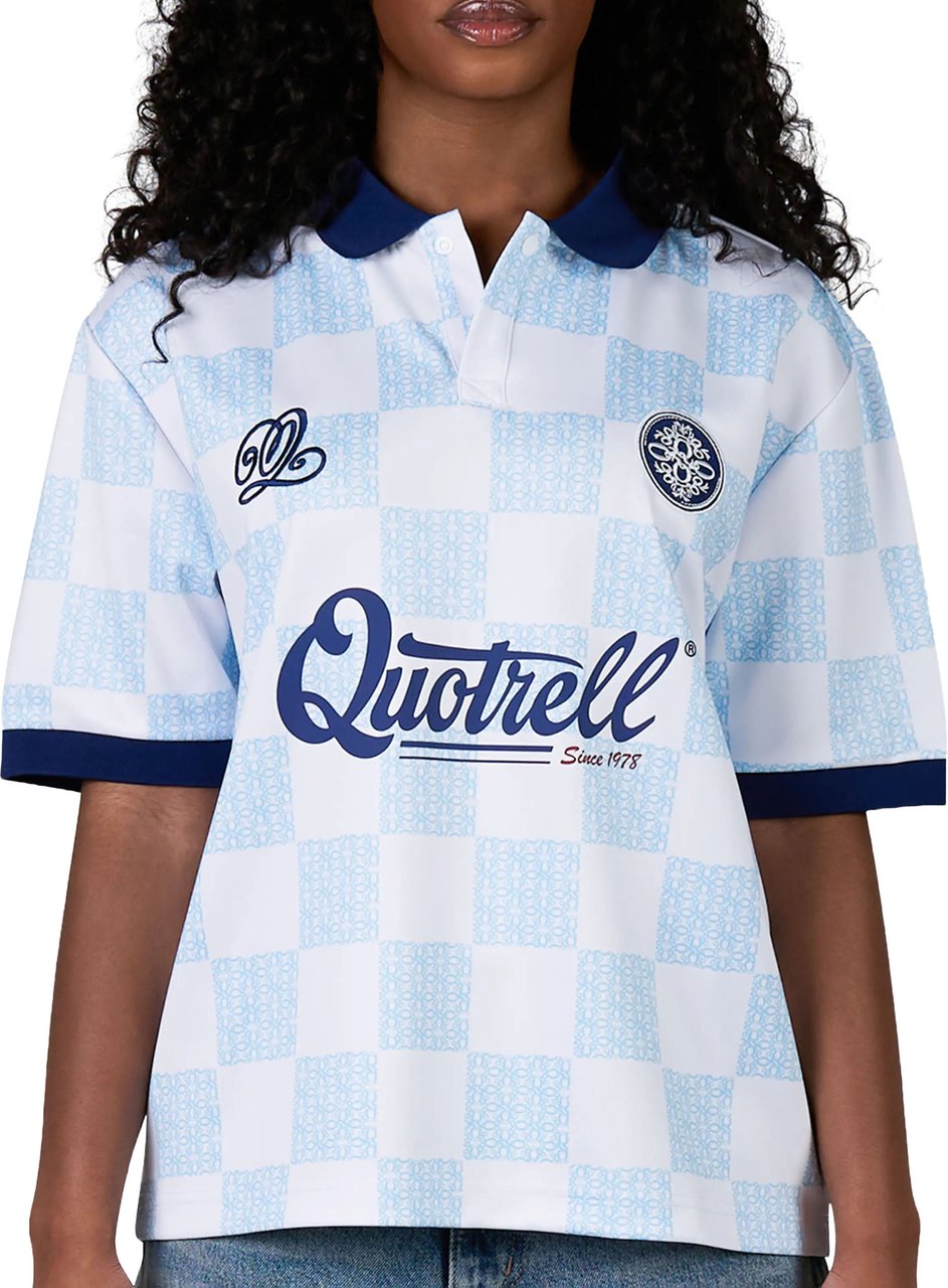 Quotrell Jayden Jersey | Light Blue/white Blauw