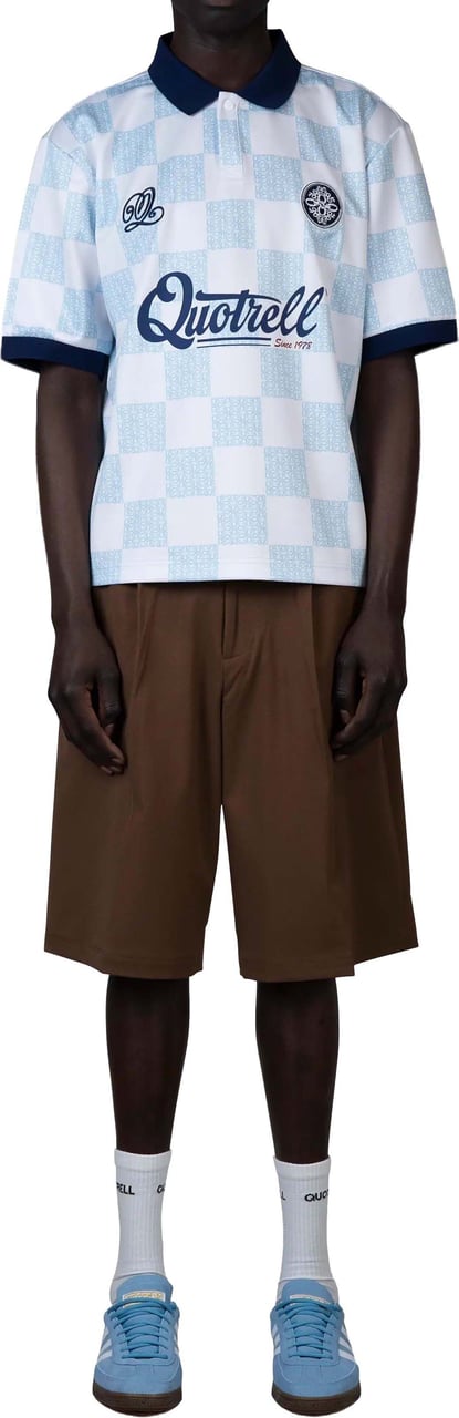 Quotrell Jayden Jersey | Light Blue/white Blauw