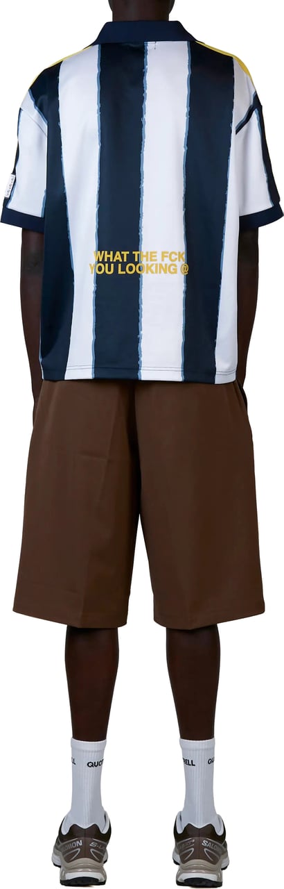 Quotrell Ibiza Jersey | Navy/white Blauw
