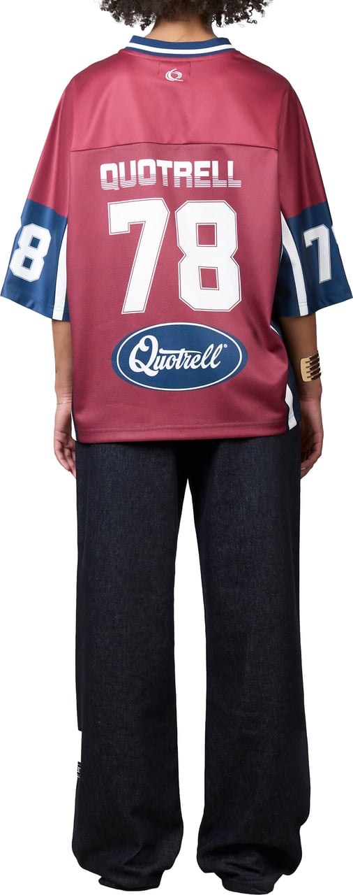 Quotrell Darnell Mesh | Red/navy Rood