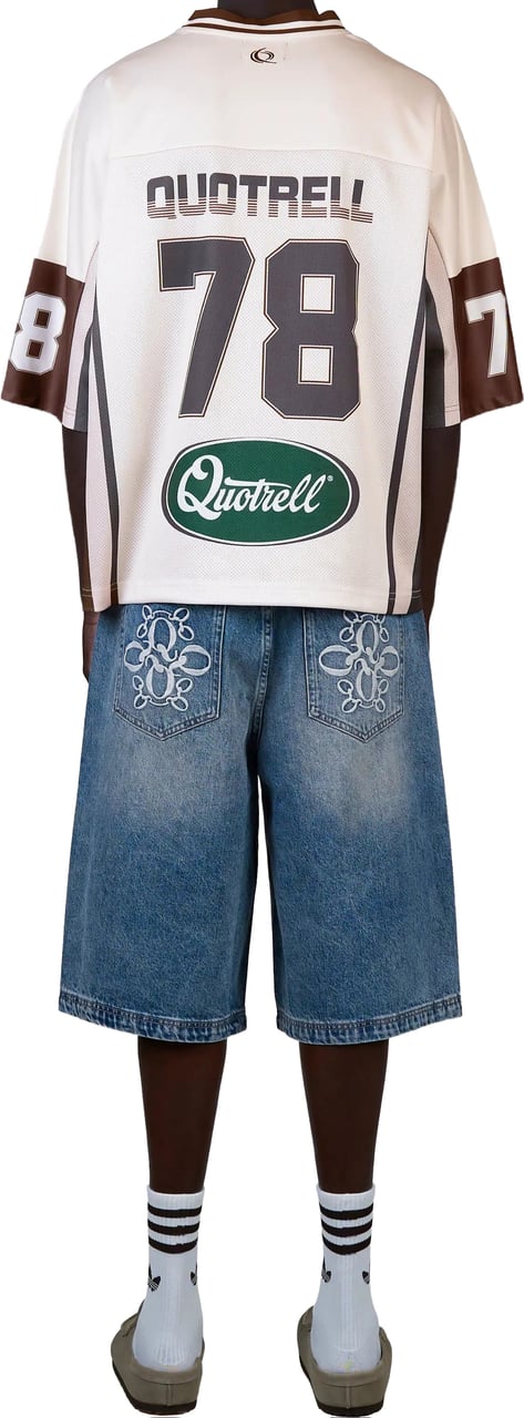Quotrell Darnell Mesh | Brown/off White Bruin