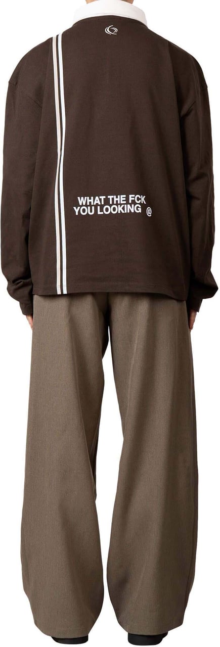 Quotrell Jameson Longsleeve | Cool Brown/off White Bruin