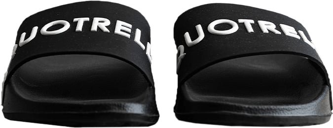Quotrell Quotrell Slides | Black/white Zwart