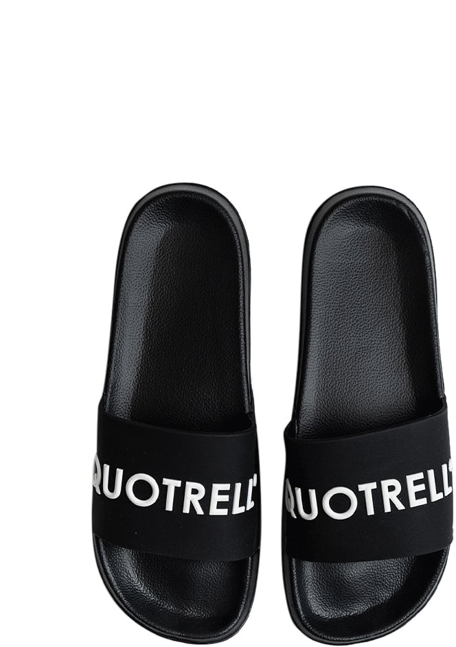 Quotrell Quotrell Slides | Black/white Zwart