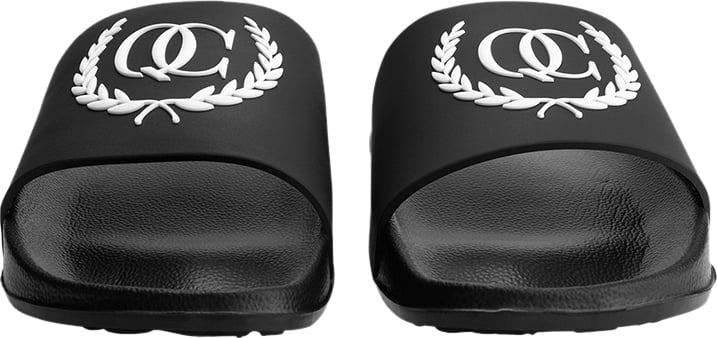 Quotrell Quotrell Slides Couture | Black/white Zwart