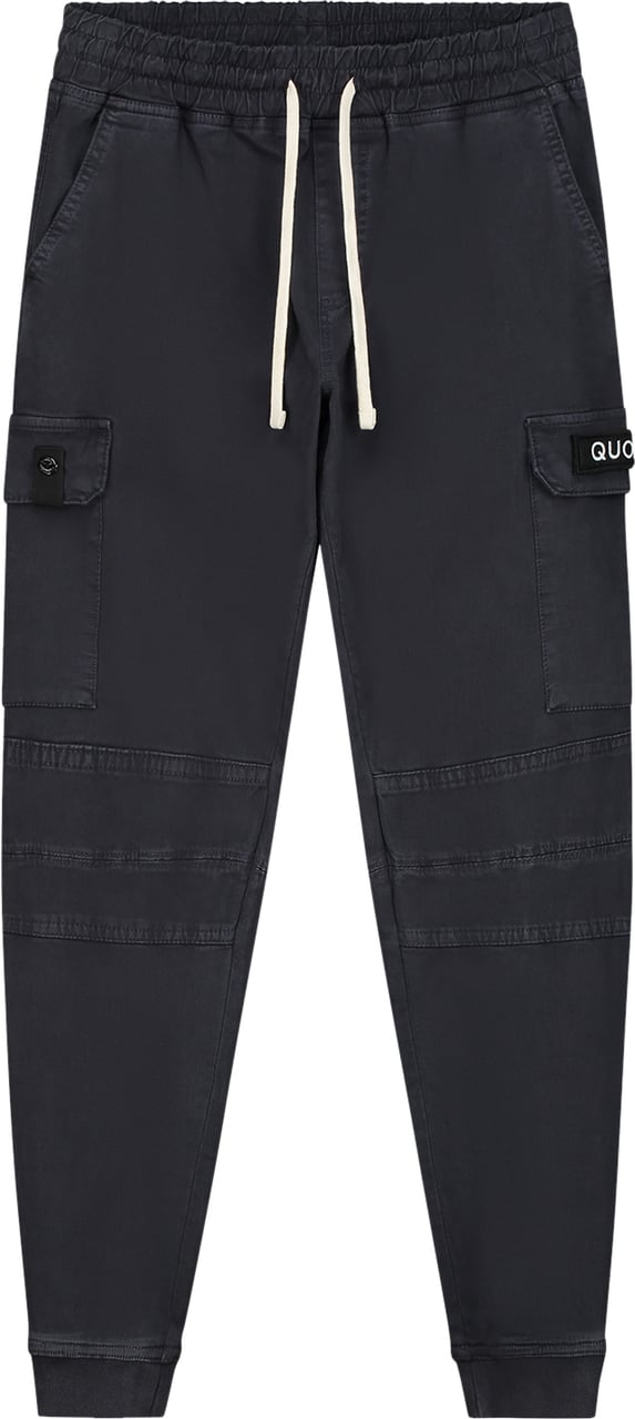 Quotrell Casablanca Cargo Pants | Navy Blauw