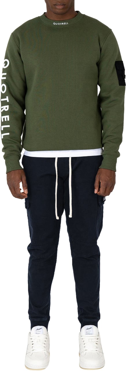 Quotrell Casablanca Cargo Pants | Navy Blauw