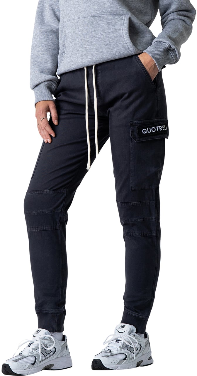 Quotrell Casablanca Cargo Pants | Navy Blauw