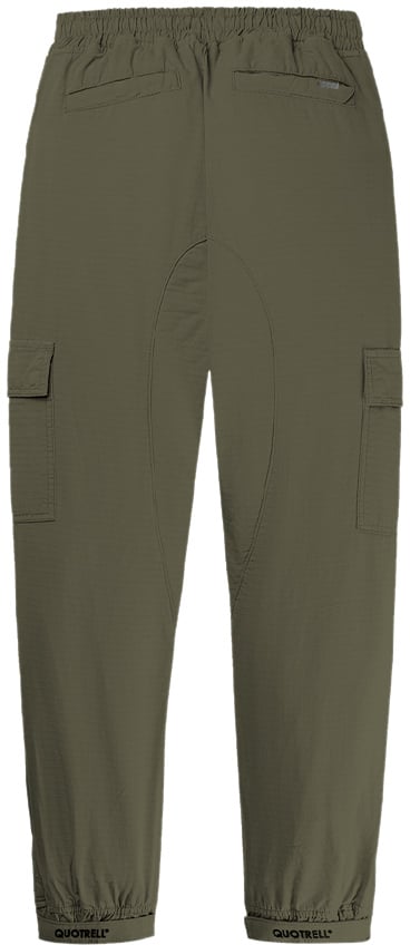 Quotrell Boston Cargo Pants | Army Green Groen