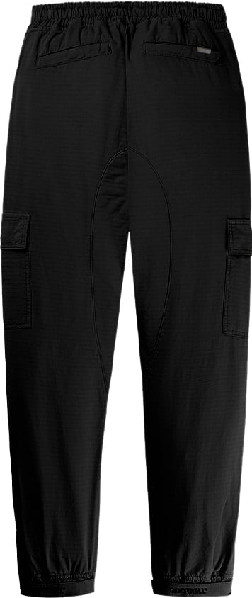 Quotrell Boston Cargo Pants | Black Zwart