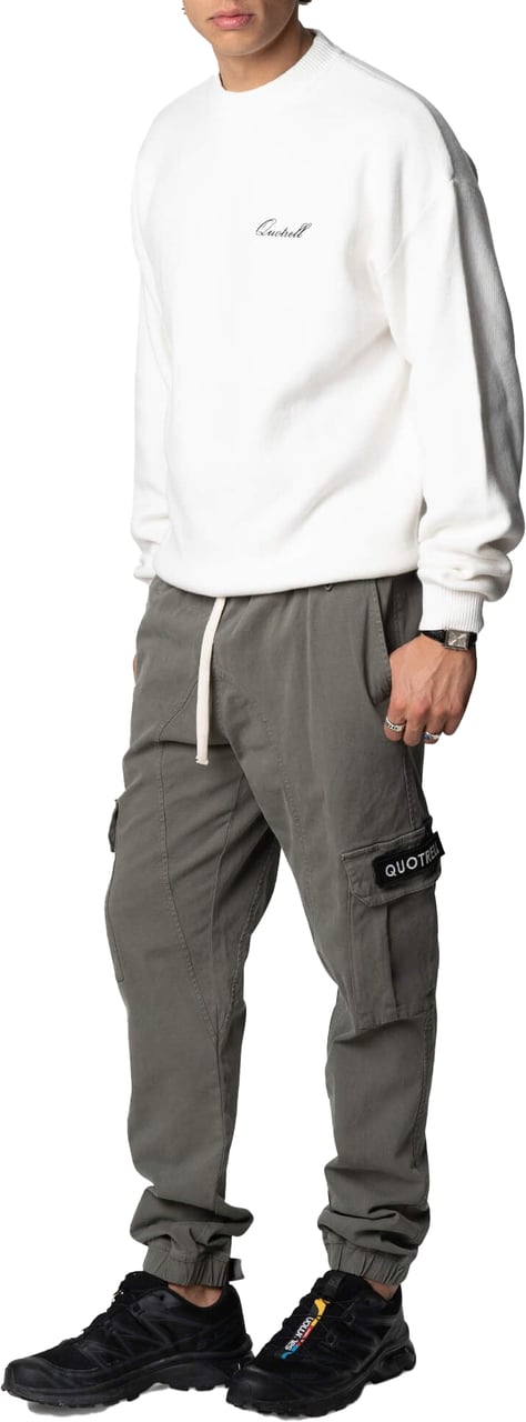 Quotrell Ryder Cargo Pants | Faded Olive Groen